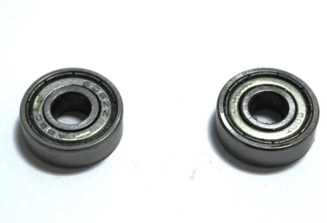 Kugellager, Maße 10/22/6 mm oder 12/21/5 mm oder 8/22/6 mm,  in Paar, auf Vorderrad oder Hinterräder von Parccurate Golftrolleys und Elektro Golftrolleys